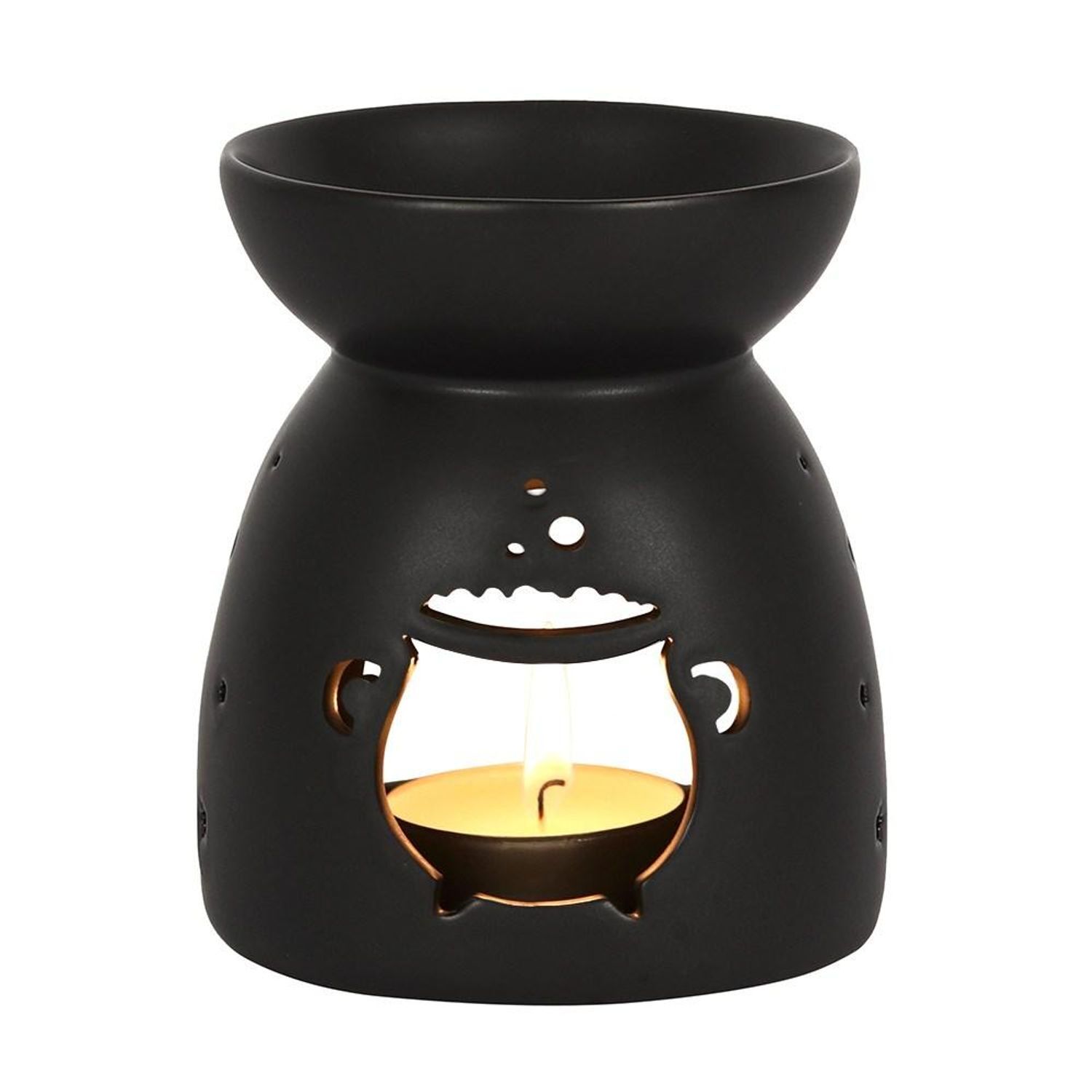 Something Different Cauldron Oil Burner - Black