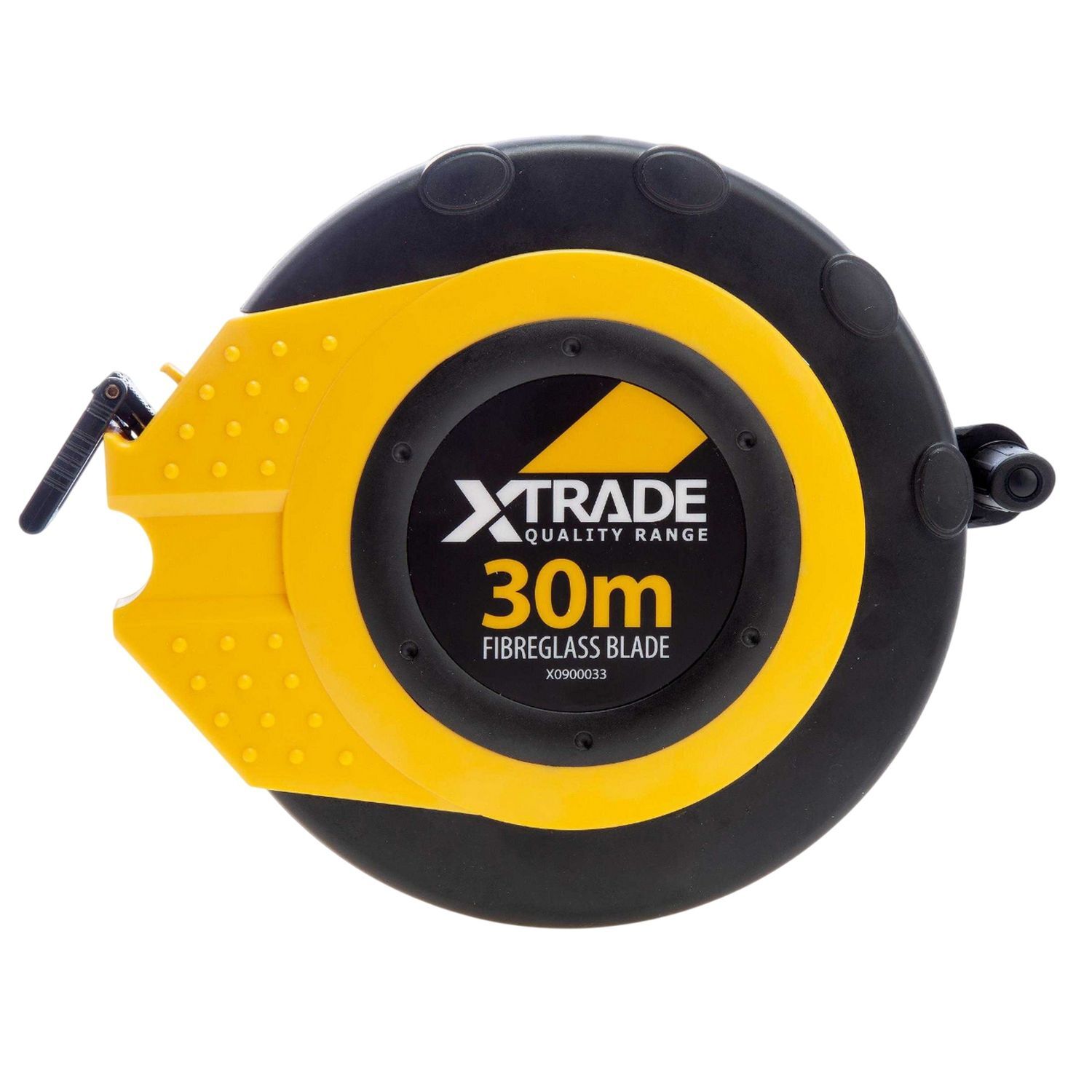 Xtrade Fibreglass Tape Measure - Black/Yellow