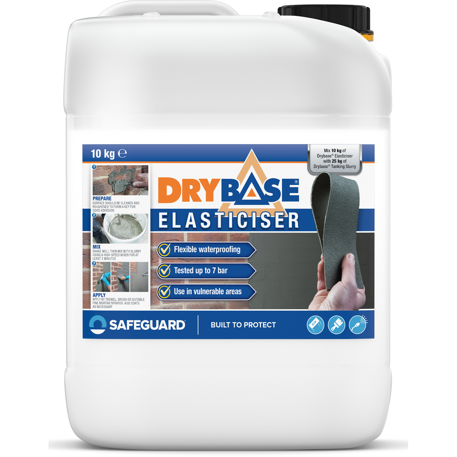 Drybase Elasticiser For Tanking Slurry To Form Elasticised Waterproofing Slurry - Grey