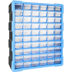 TekBox DIY Storage Organiser Unit with 60 Drawers