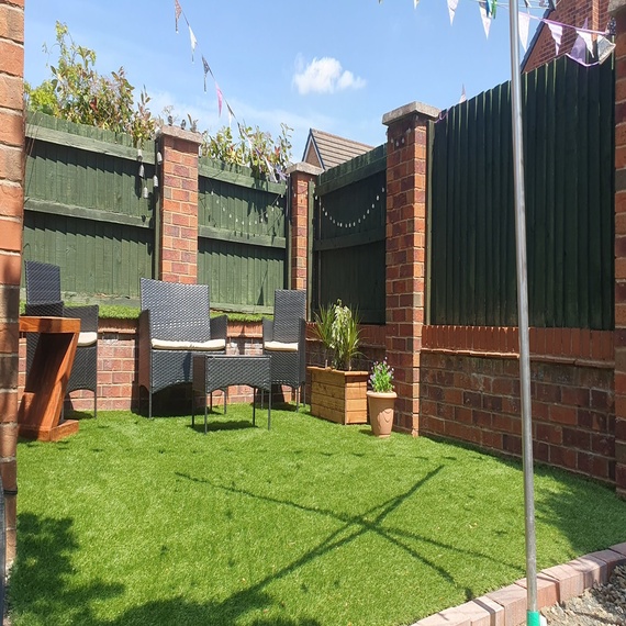 Artificial Grass High Density 40mm Pile Pet-Friendly Astroturf