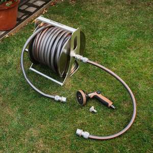 Kent & Stowe Metal Hose Reel Set 30m