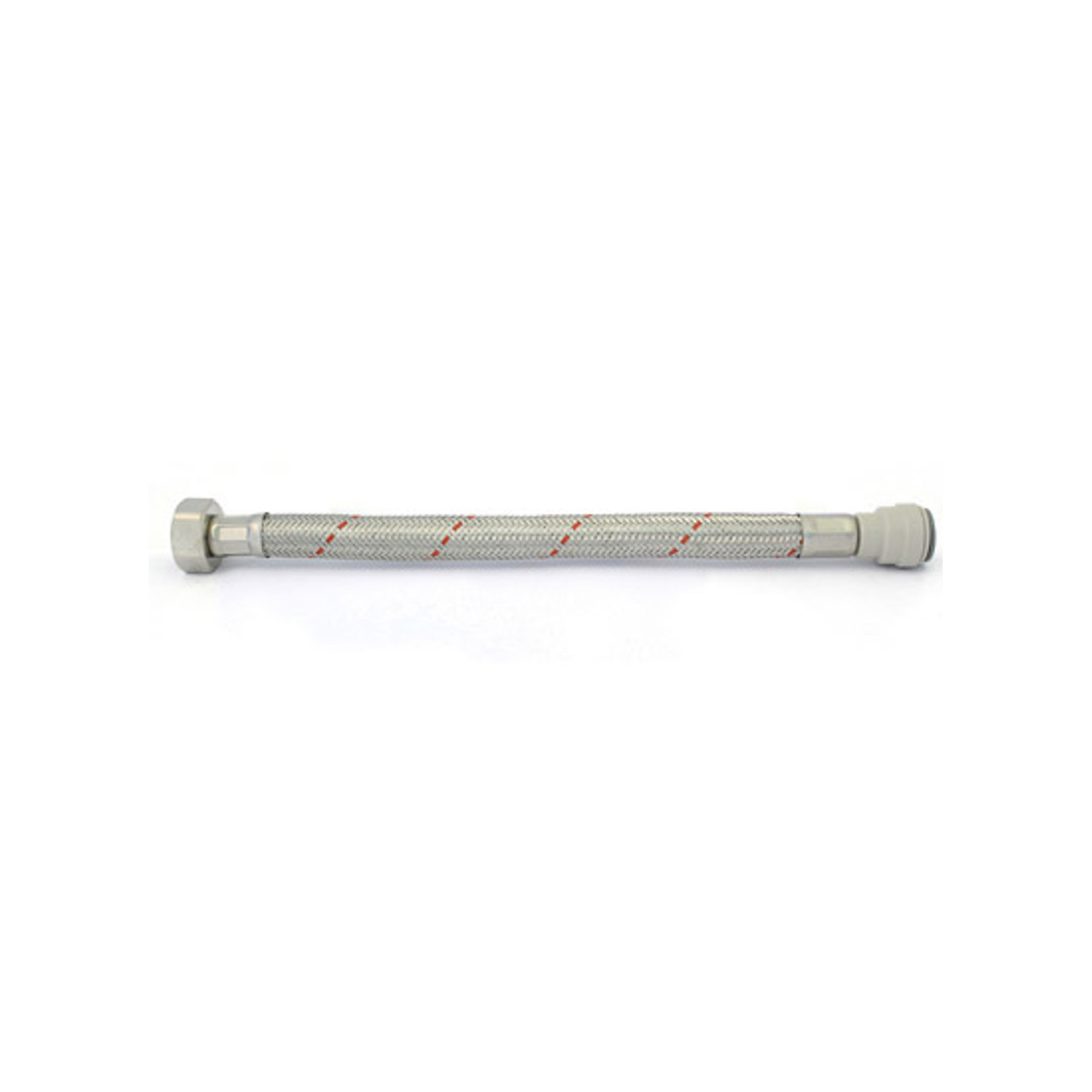 Primaflow Flexible Tap Connectors 15Mm X 1/2" X 500Mm - W-Tap15j-10-500 For Plumbing - Silver