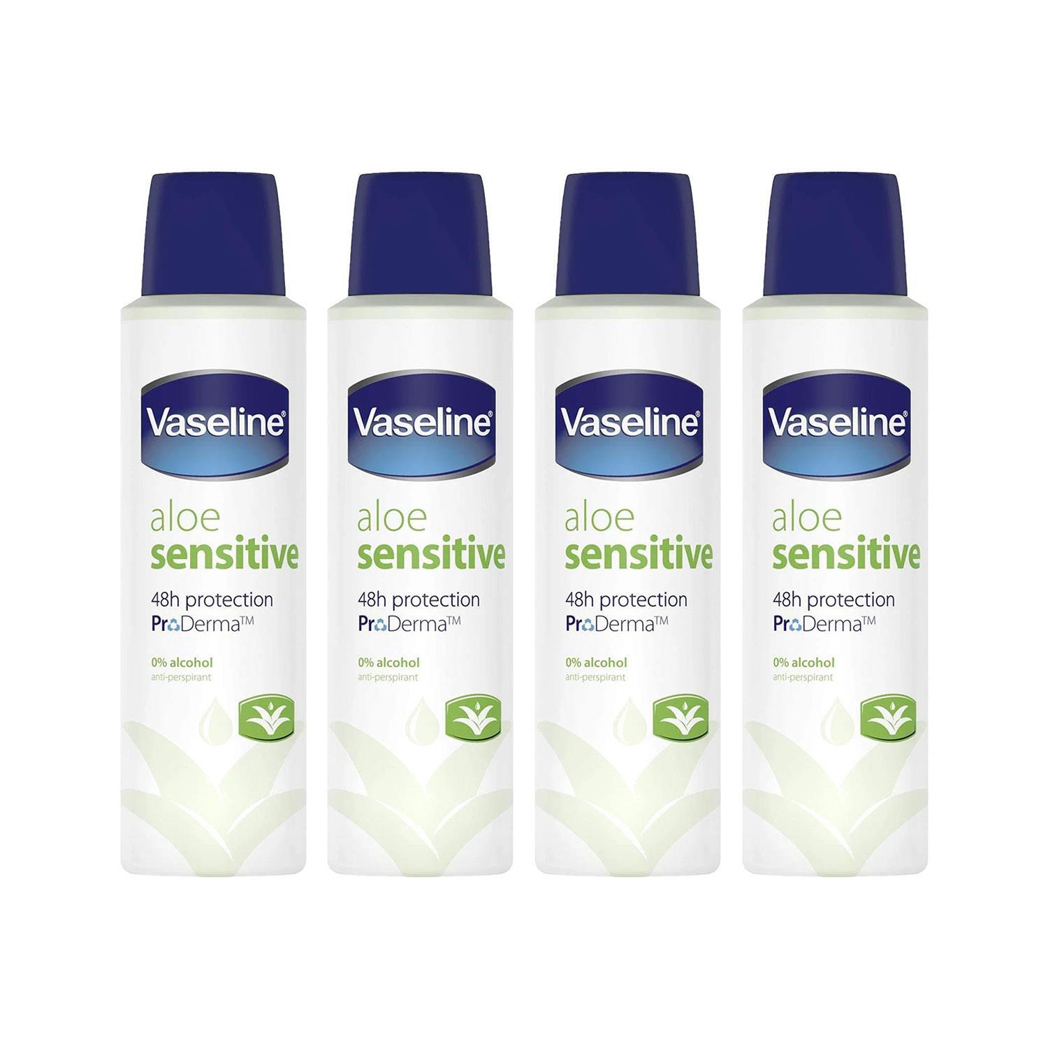 Avant-Garde Brands Ltd Vaseline Proderma Aloe Fresh Antiperspirant Spray 150Ml - 4 Pack - Refreshing Unisex Deodorant | Wowcher - Image 5