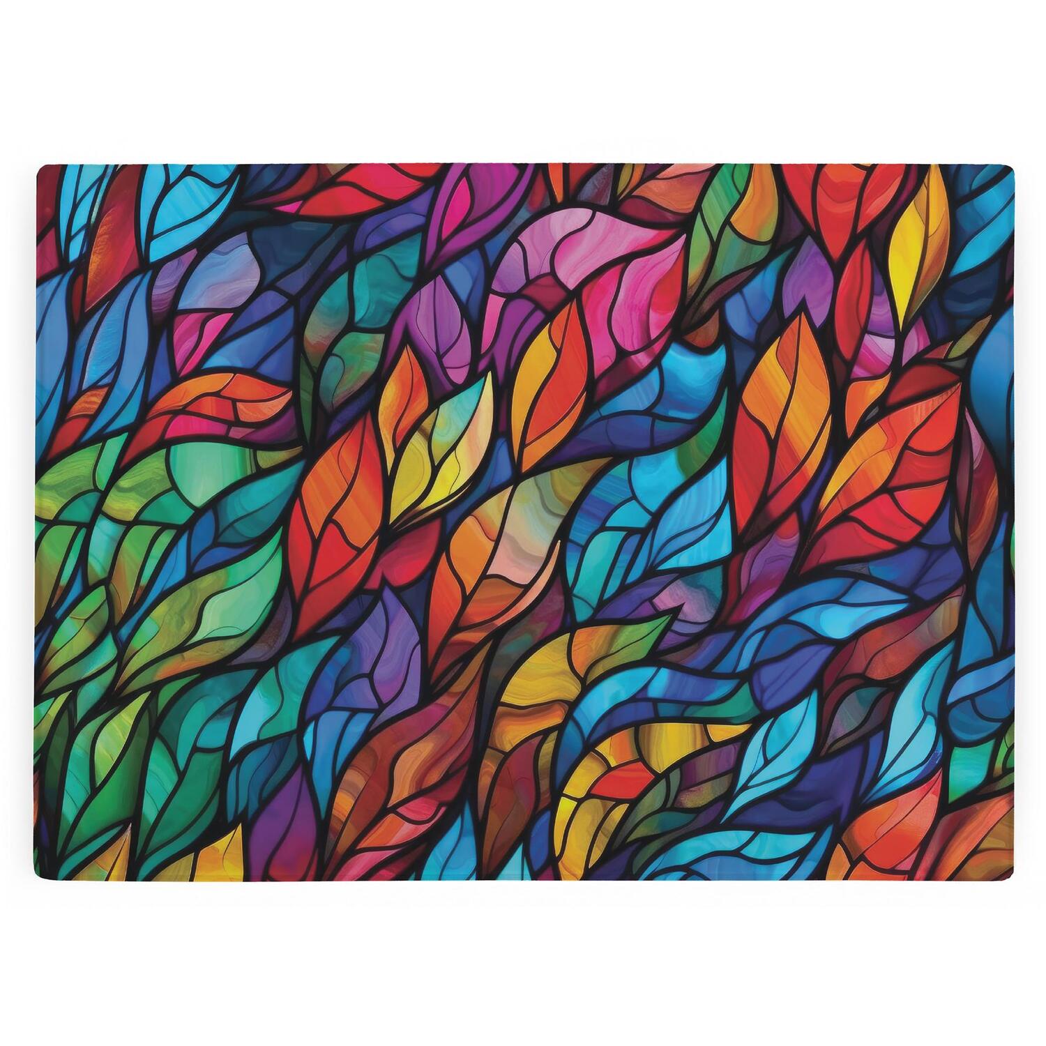 Image of Stained Glass Pattern Large Smooth Glass&hellip;