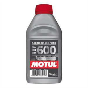Motul RBF 600 Racing Brake Fluid DOT 4 100% Synthetic Racing Brake Fluid 500ml