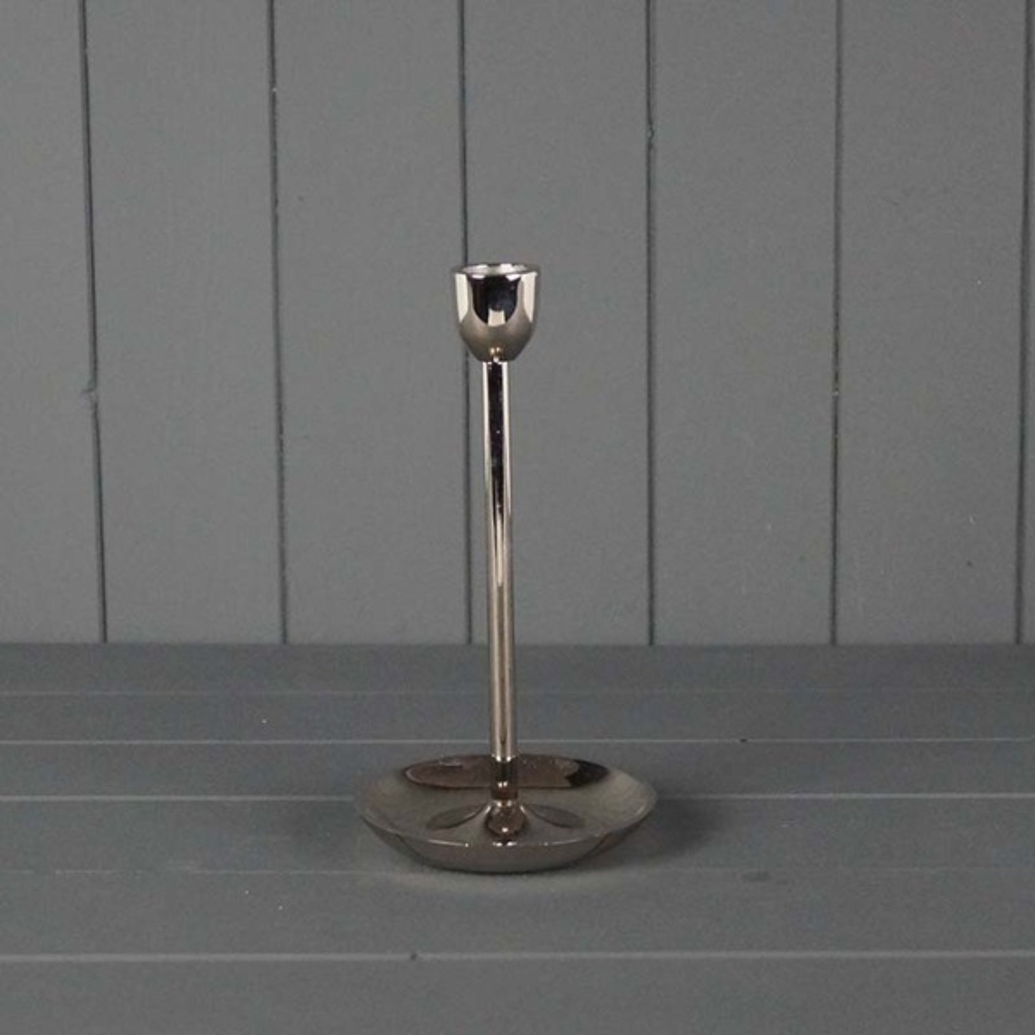 KDMD Silver Rustic Metal Candle Holder - 21mm