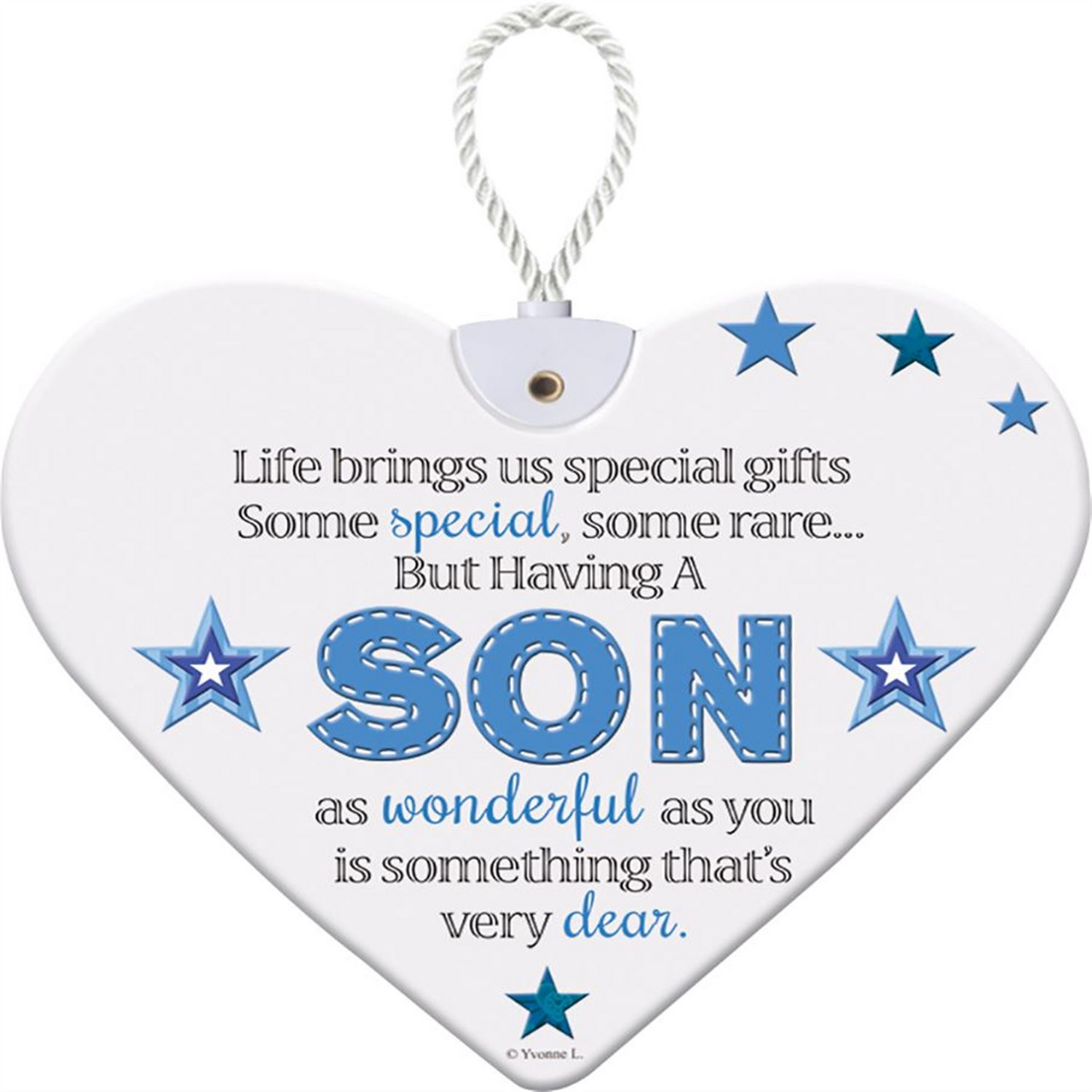SON HeartFelts Hanging Plaque - Multi