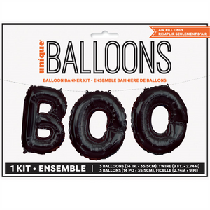 BooFoilLetterBalloonBannerKit
