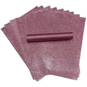 10 Sheets of A4 Lilac Purple Soft Touch Glitter Paper