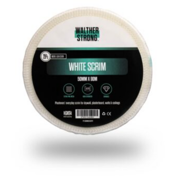 WALTHER STRONG WHITE SCRIM 50MM X 90M