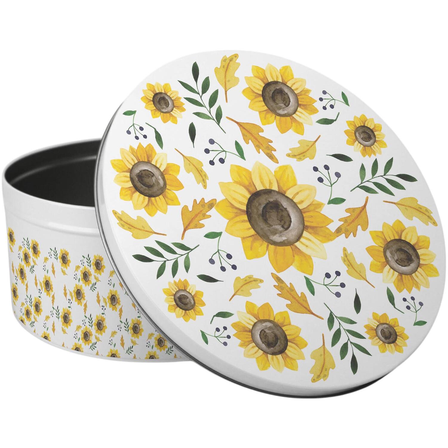 Image of Purely Home Sunflowers Large Cake Tin&hellip;