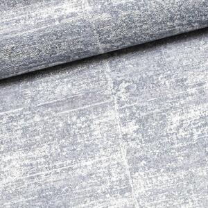 Sophie Laurence Blue, Silver Stripe Paste The Wall Wallpaper 617634