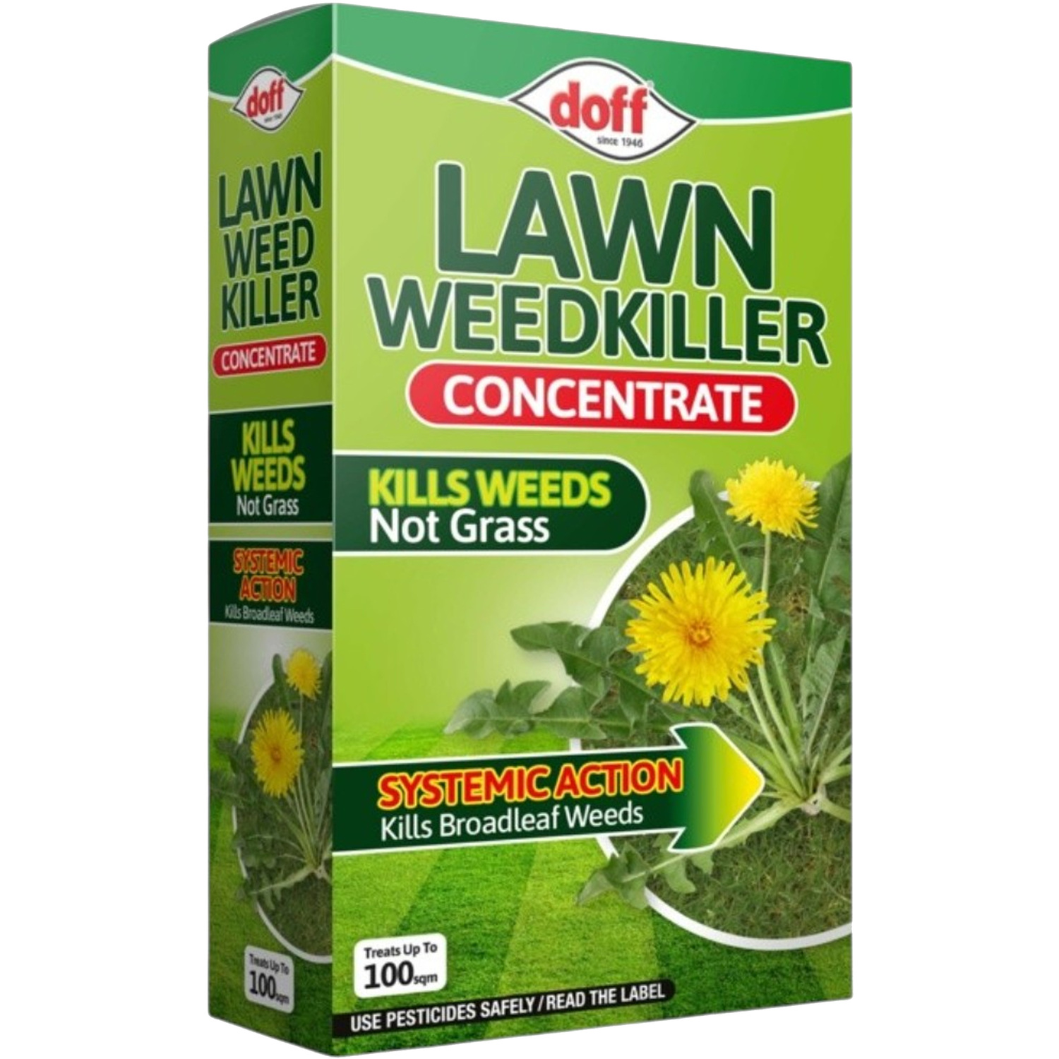 Doff Lawn Weedkiller Concentrate 200Ml - Brown