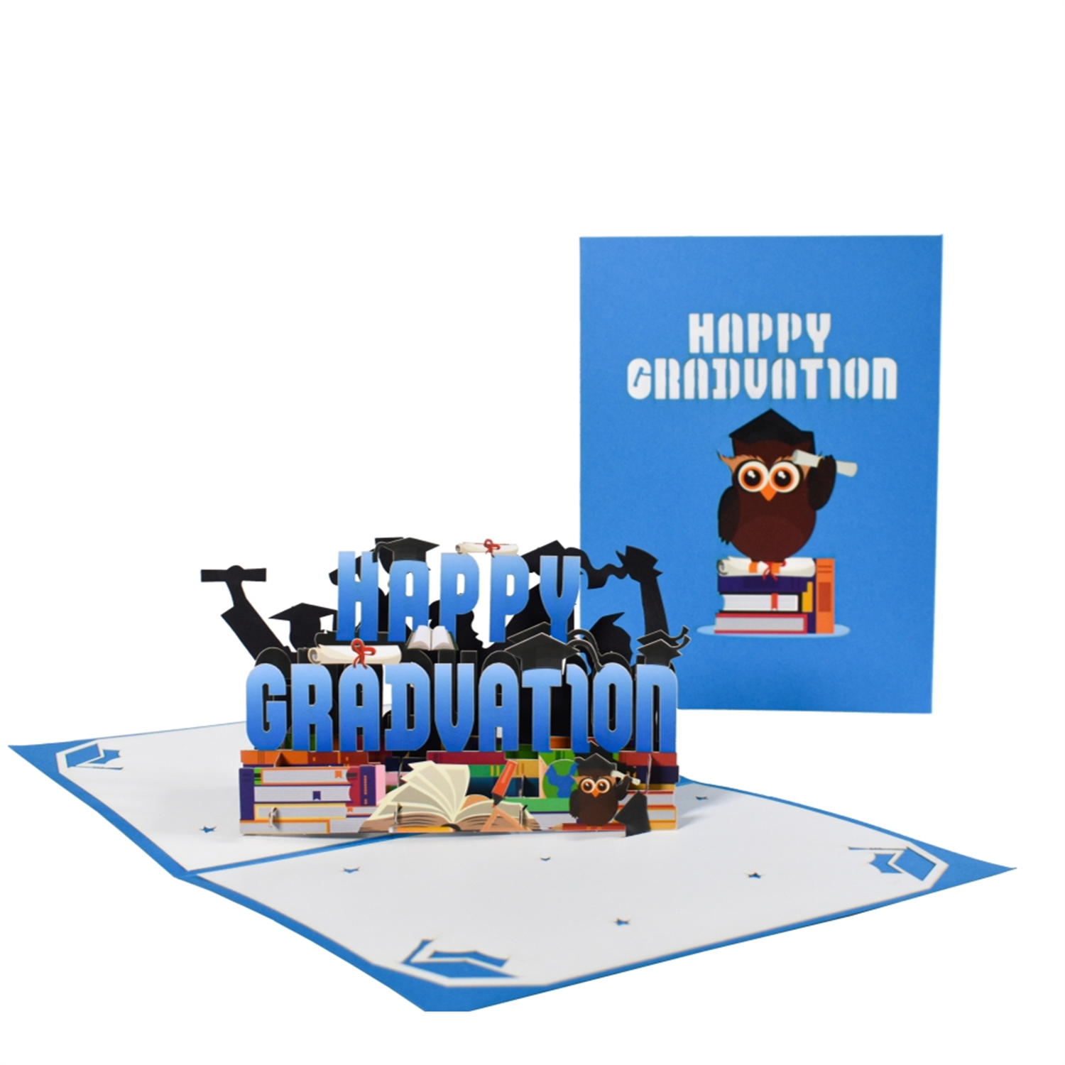 Brightfeel Owl Of Honor 3D Pop - White