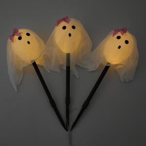 OHS 3 Pack Ghost Pathway LED Battery Stake Lights
