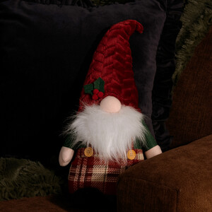 Festive Plaid Gonk