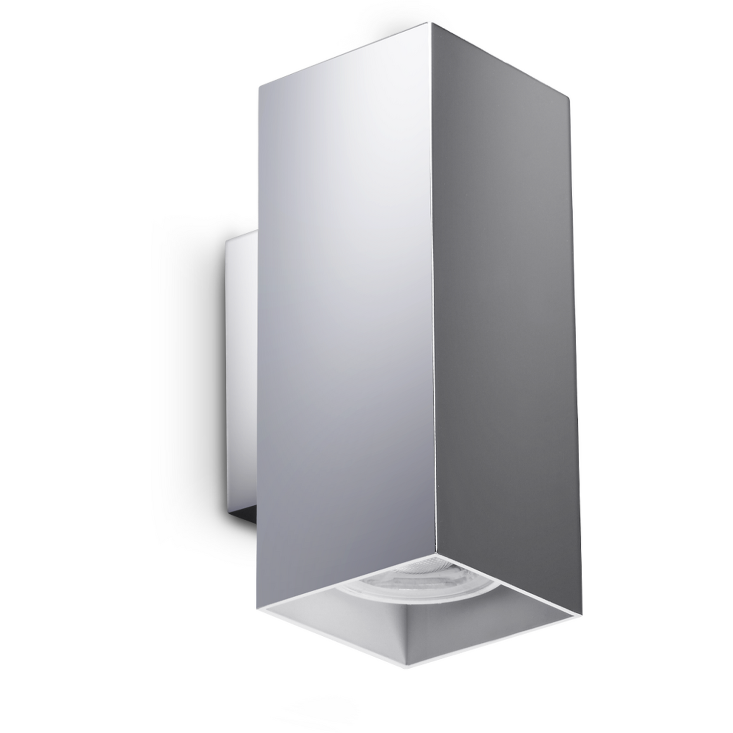 Ideal Lux Lighting Look Wall Light Chrome - Chrome