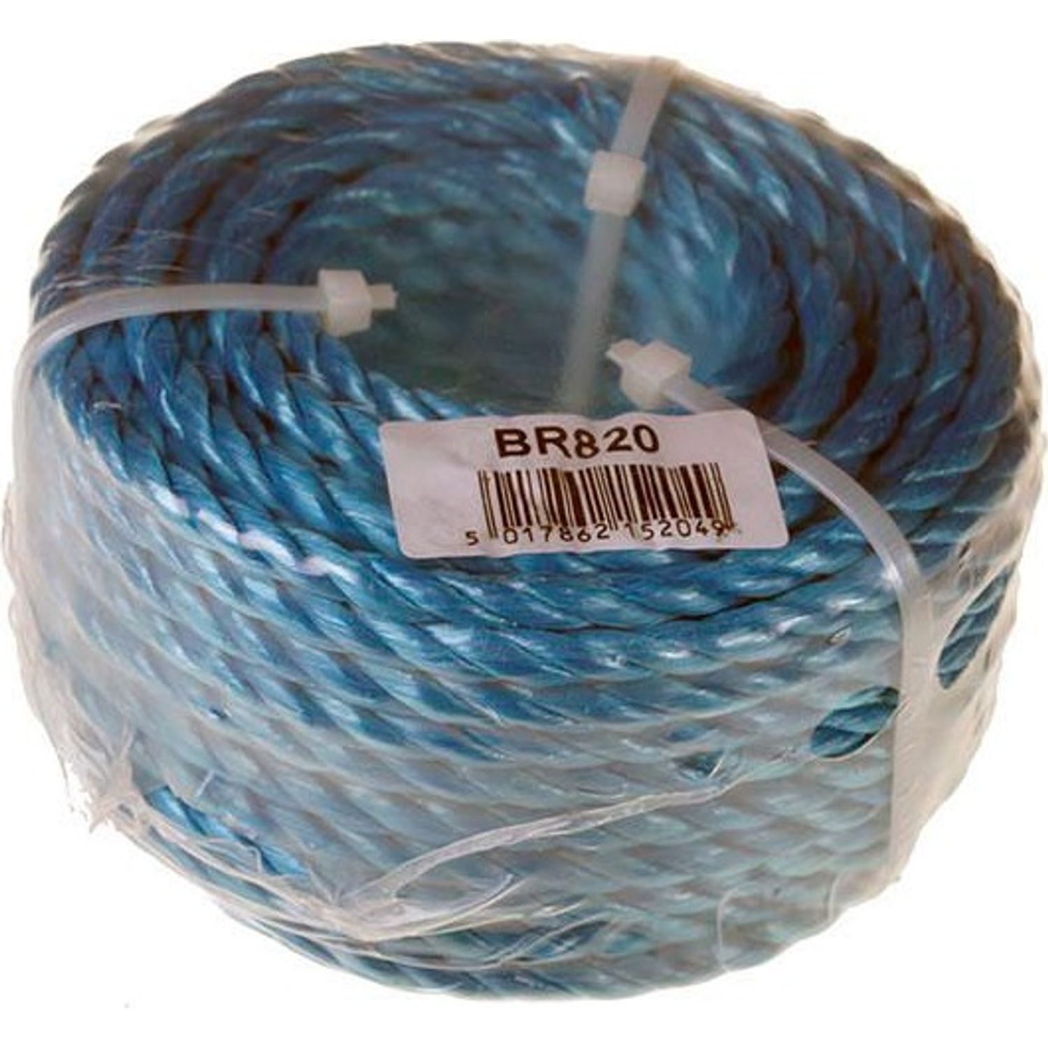 Universal Textiles 8Mm Blue Poly Rope Handy Coil 20M - One Colour