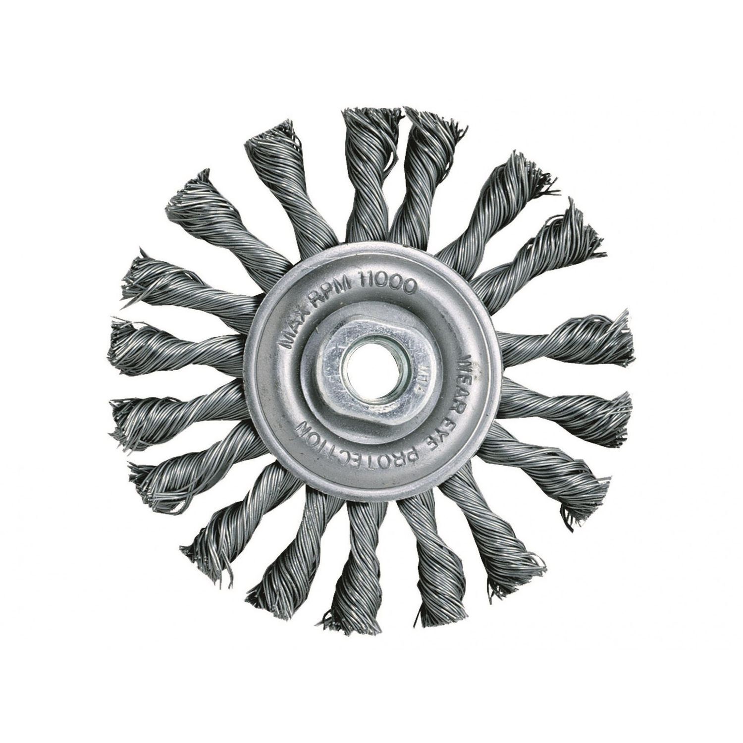 Dewalt Power Tools Dt3502 Twist Knot Wire Wheel 115 X 22 X 22.23Mm (Uk Plug) - Multi Colour