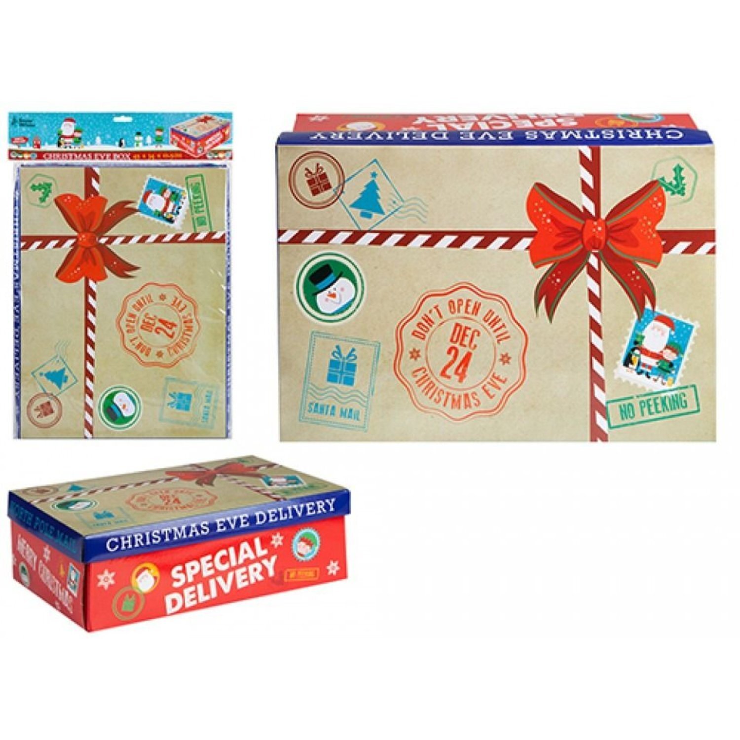 Kdmd Unisex Light Sand Medium Special Delivery Christmas Eve Box In - Image 2