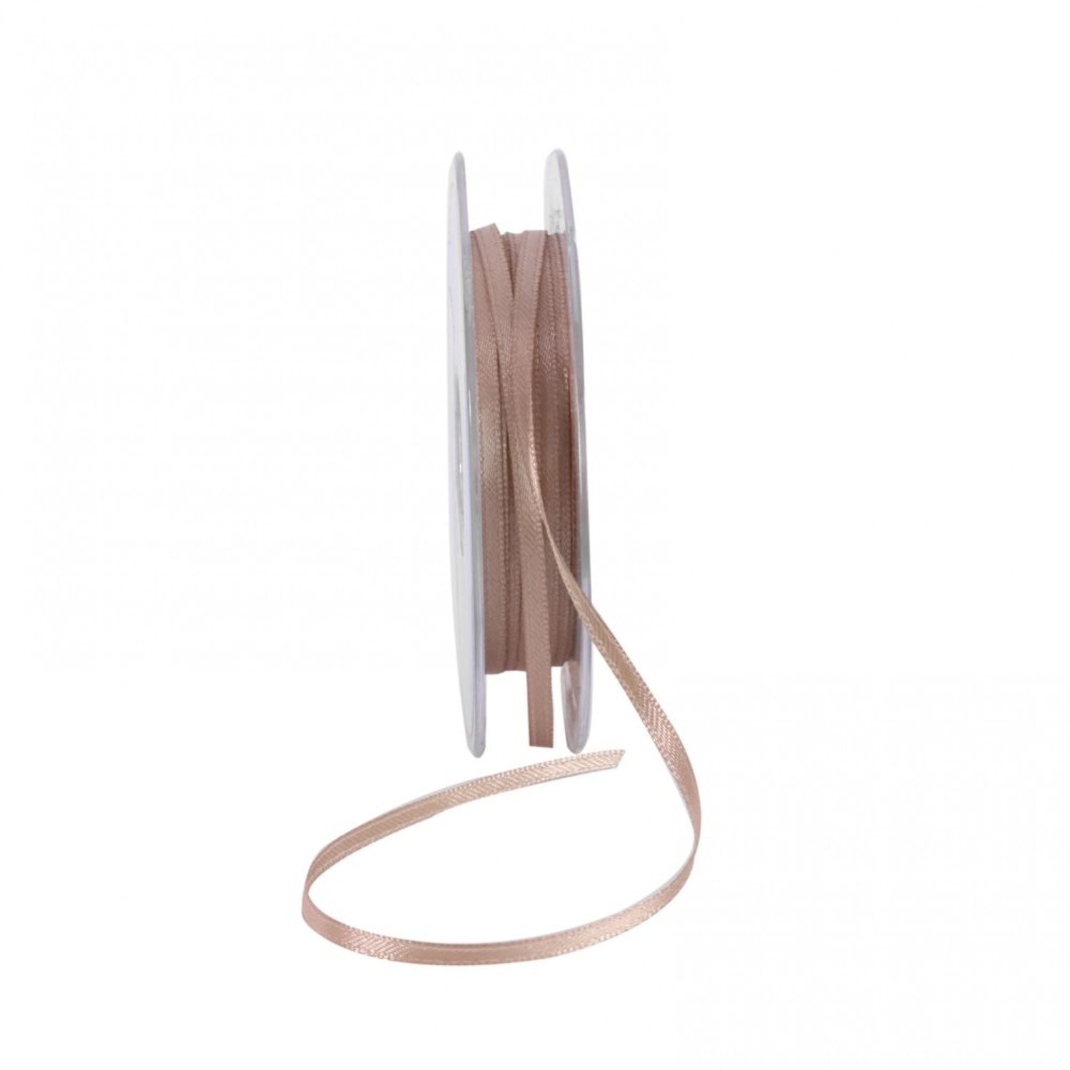 Kdmd Unisex Beige Satin Ribbon 3Mm 3 Pack - Image 2