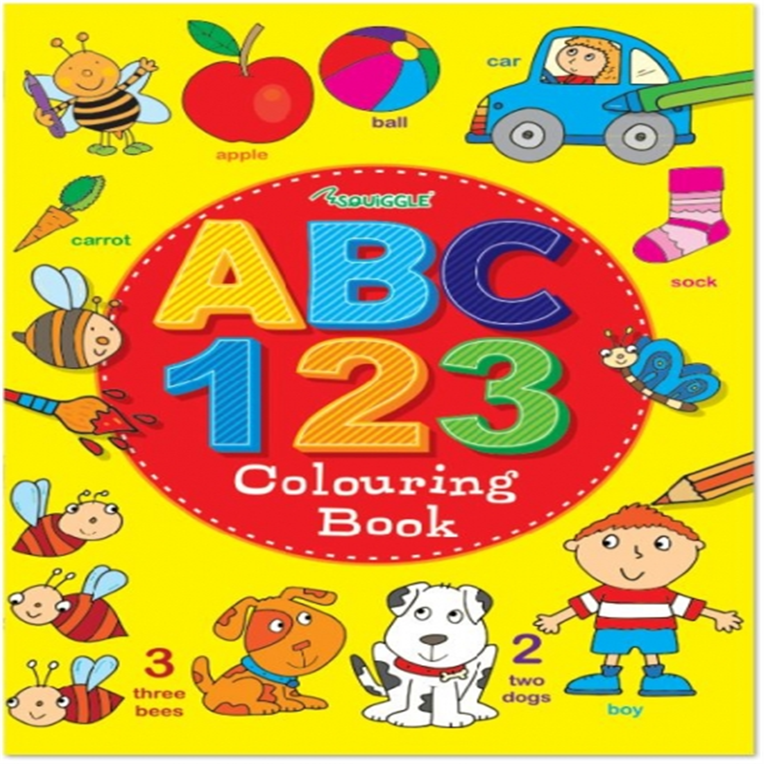 ABC/123 Colouring Book - Image 9