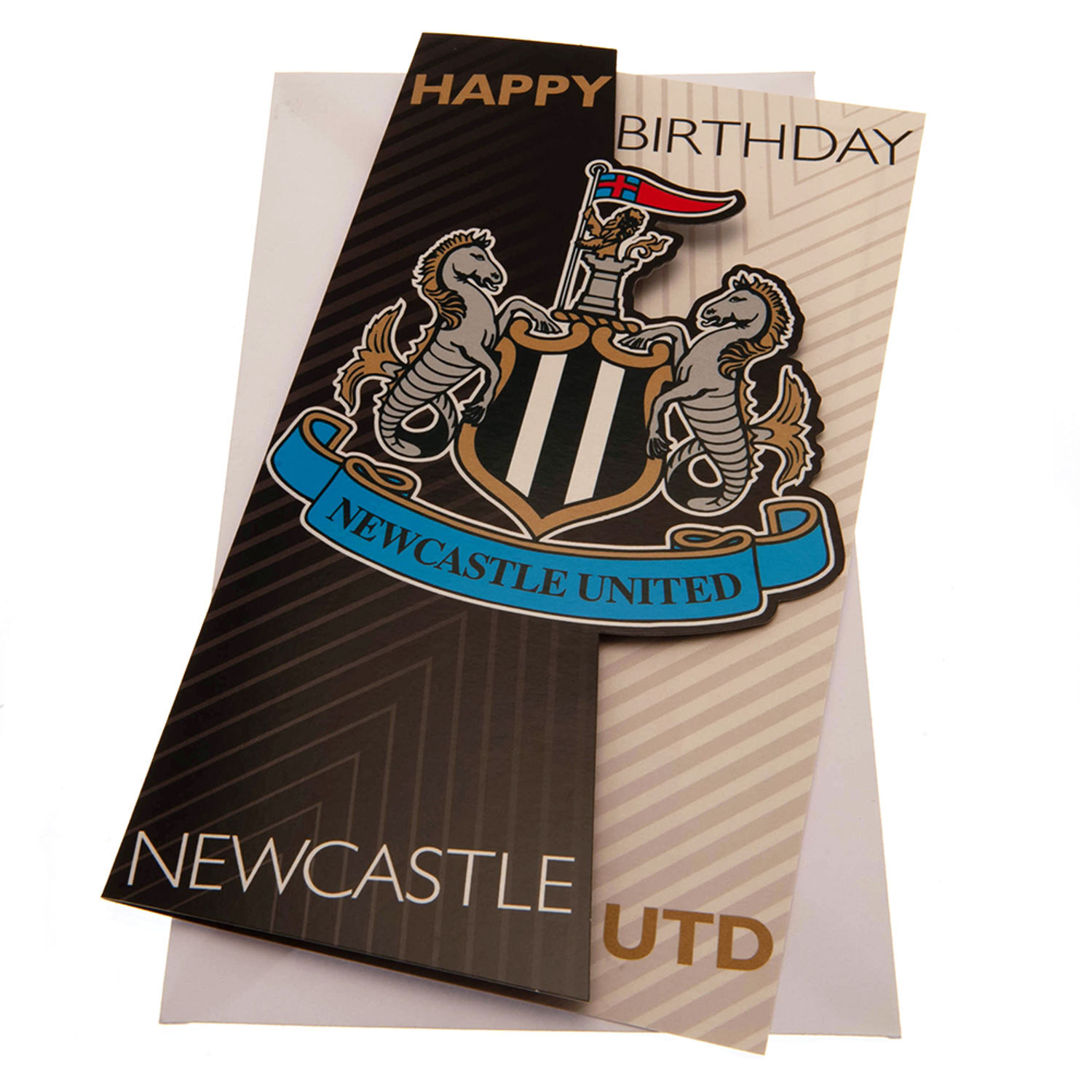 Newcastle United Fc Birthday Card - Multicoloured