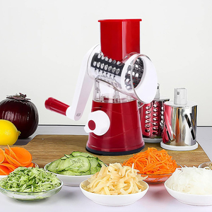 Dragodirect Rotary Cheese Grater 3-in-1 with Handle.