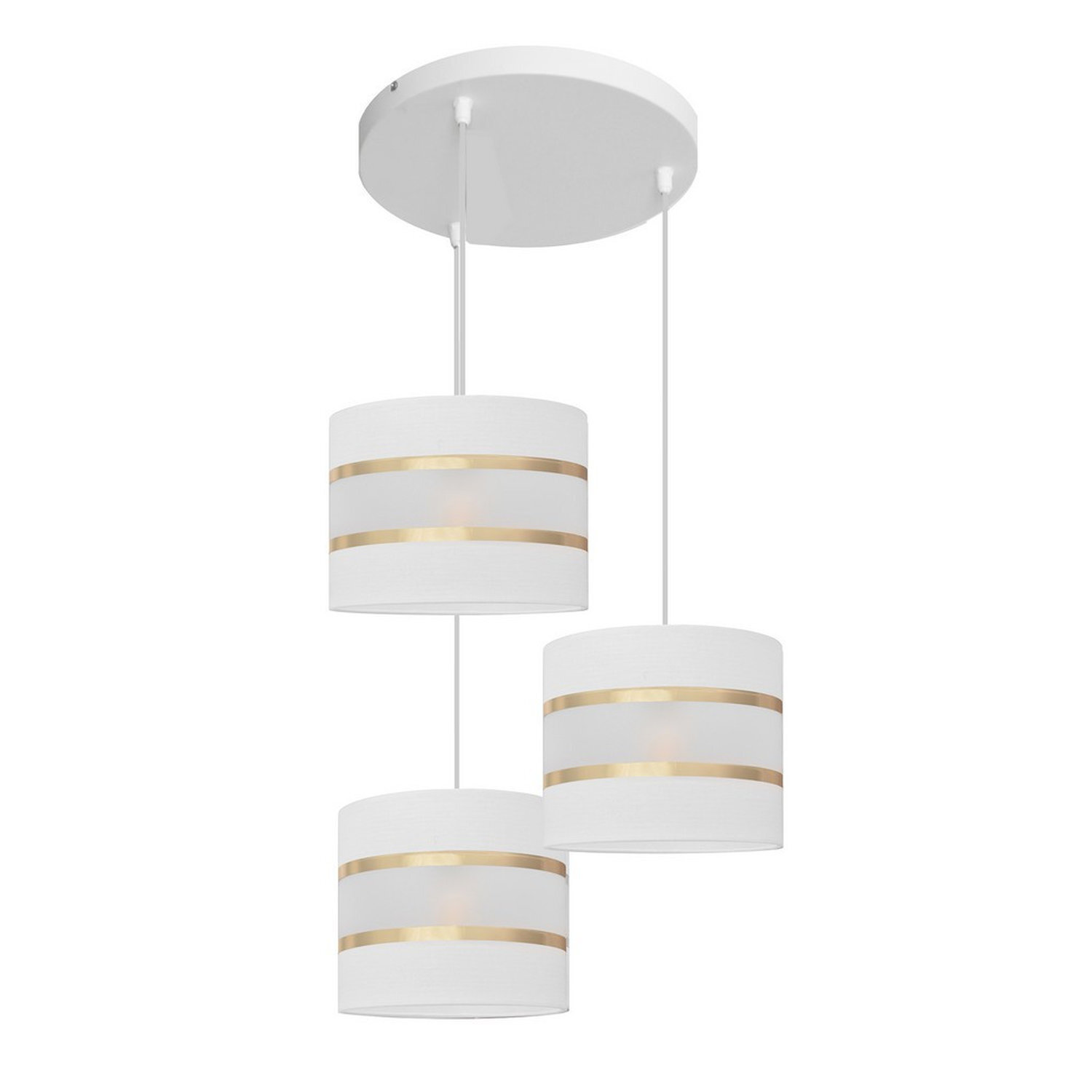 Helam Lighting Helen Pendant Light White