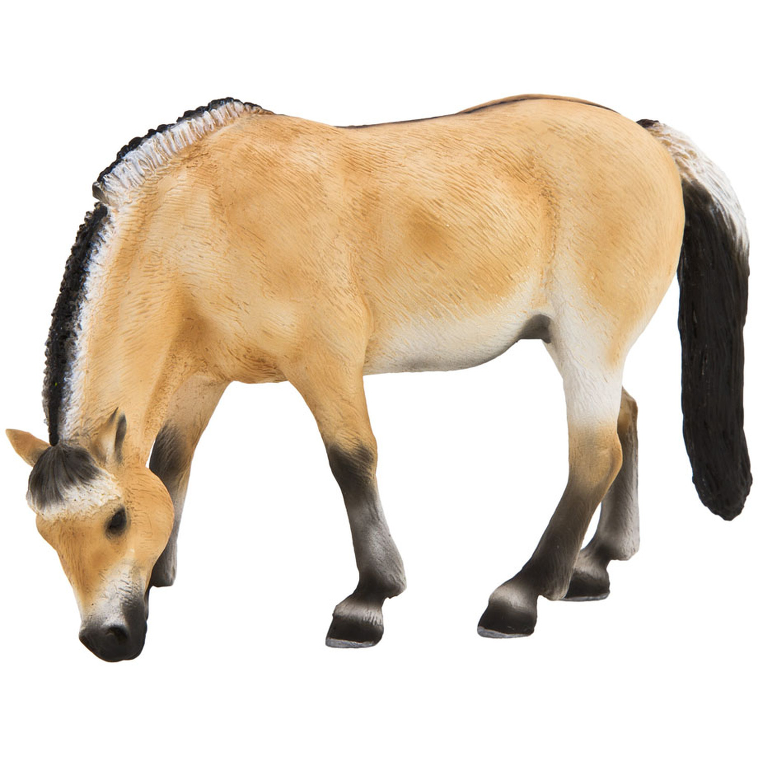 Image of ANIMAL PLANET Farm Life Fjord Mare Toy Figure - 387148 - Brown