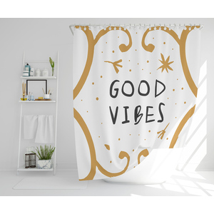 Personalised Afro Vibes Shower Curtain Reggae King - Live The Way You Love LT7