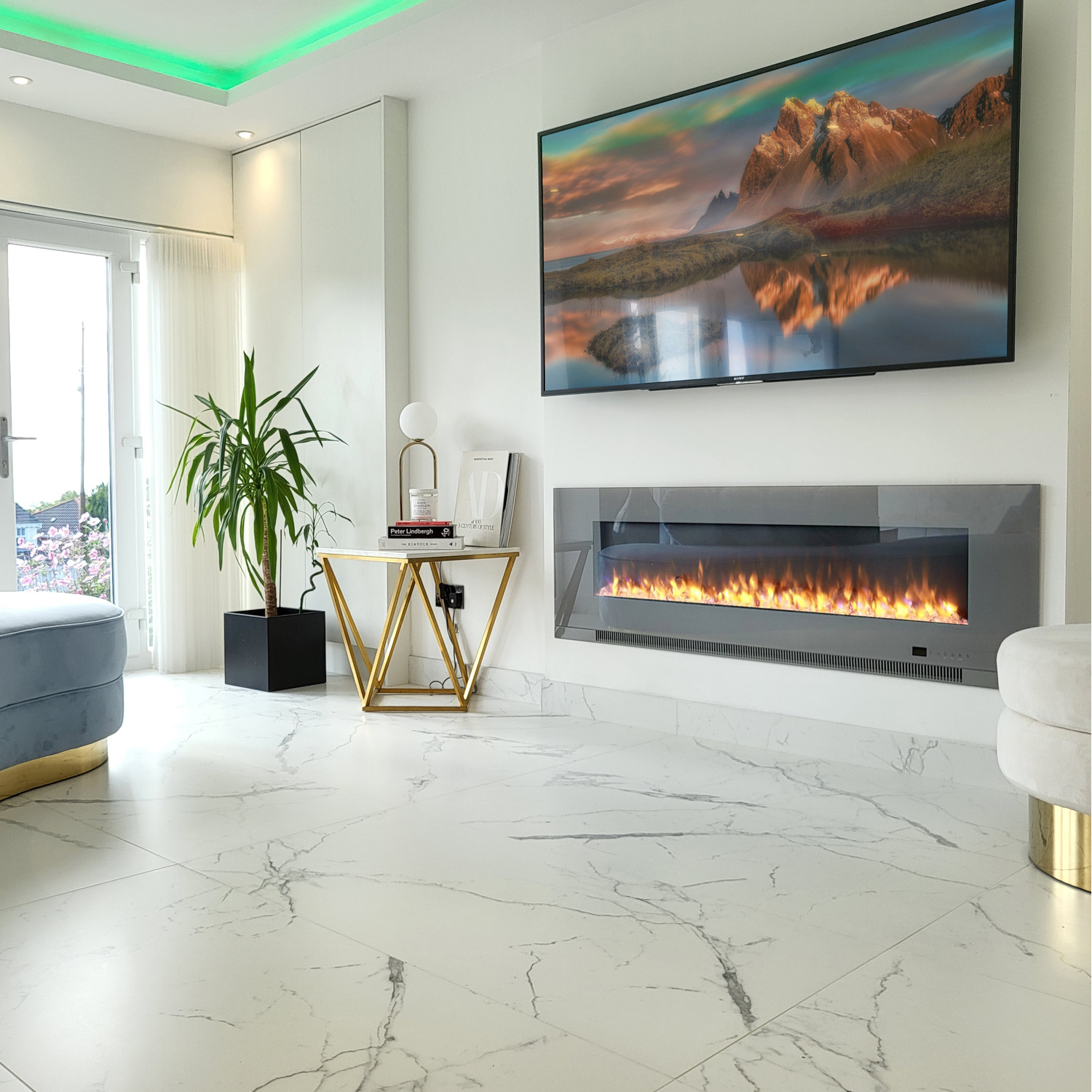 Aurora Electric Fire Insert