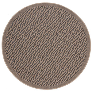 Dark Grey Nature Collection Circle Geometric Outdoor Rug shot 3551145