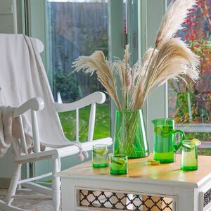 Merzouga Recycled Glass Tumblers with Jug Water Juice Glasses Pitcher