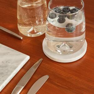 6x Marble Round Coasters - 10cm