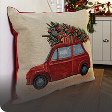 christmas cushion santa throws