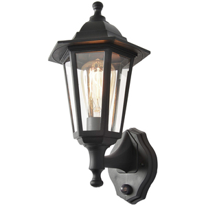 Neri Outdoor Lantern Wall Light with PIR Sensor