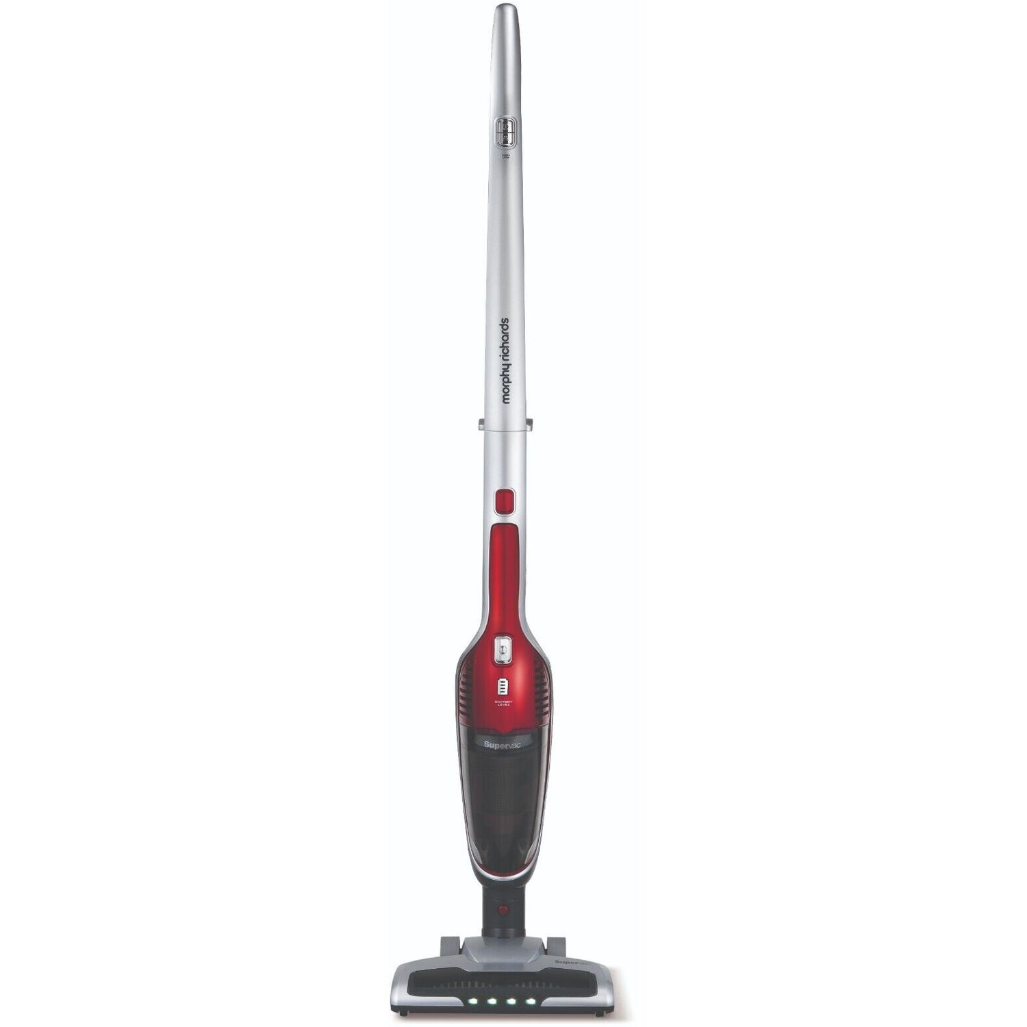 Image of Supervac 2 in 1 Cordless Vacuum Cleaner - Red