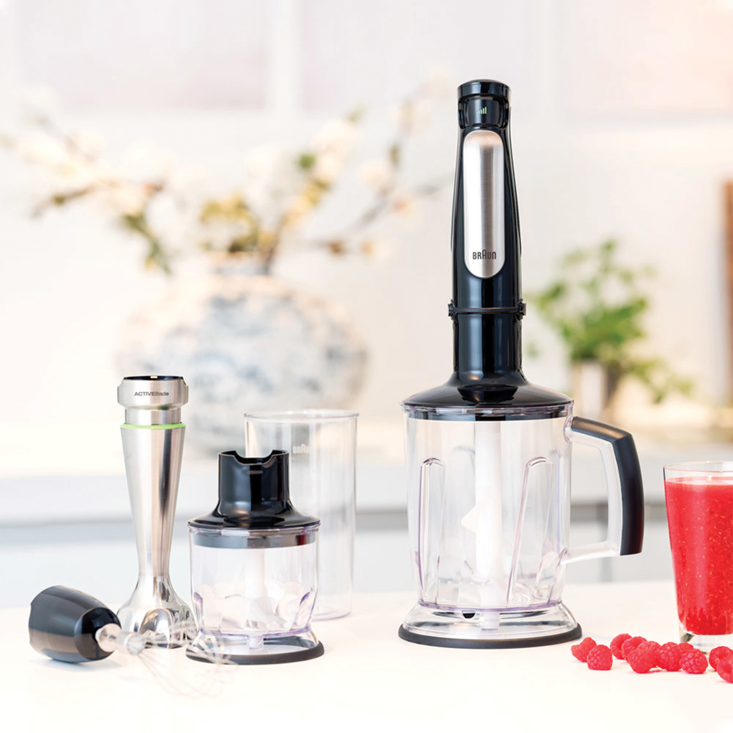 Braun 1000W MultiQuick Series 7 Hand Blender - Black
