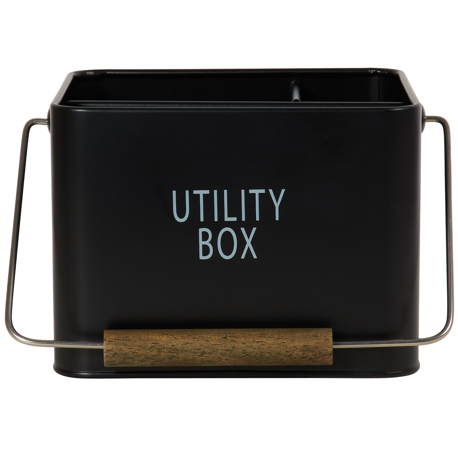 Malmo Utility Caddy with Dark Handle - Black