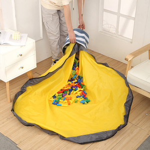 Kids Toy Laundry Storage Basket with Mat