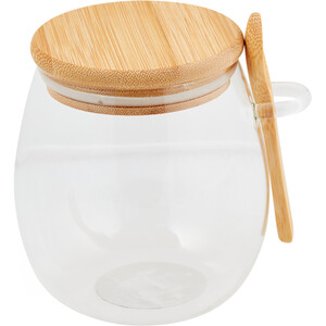Glass Storage Jar with Bamboo Lid
