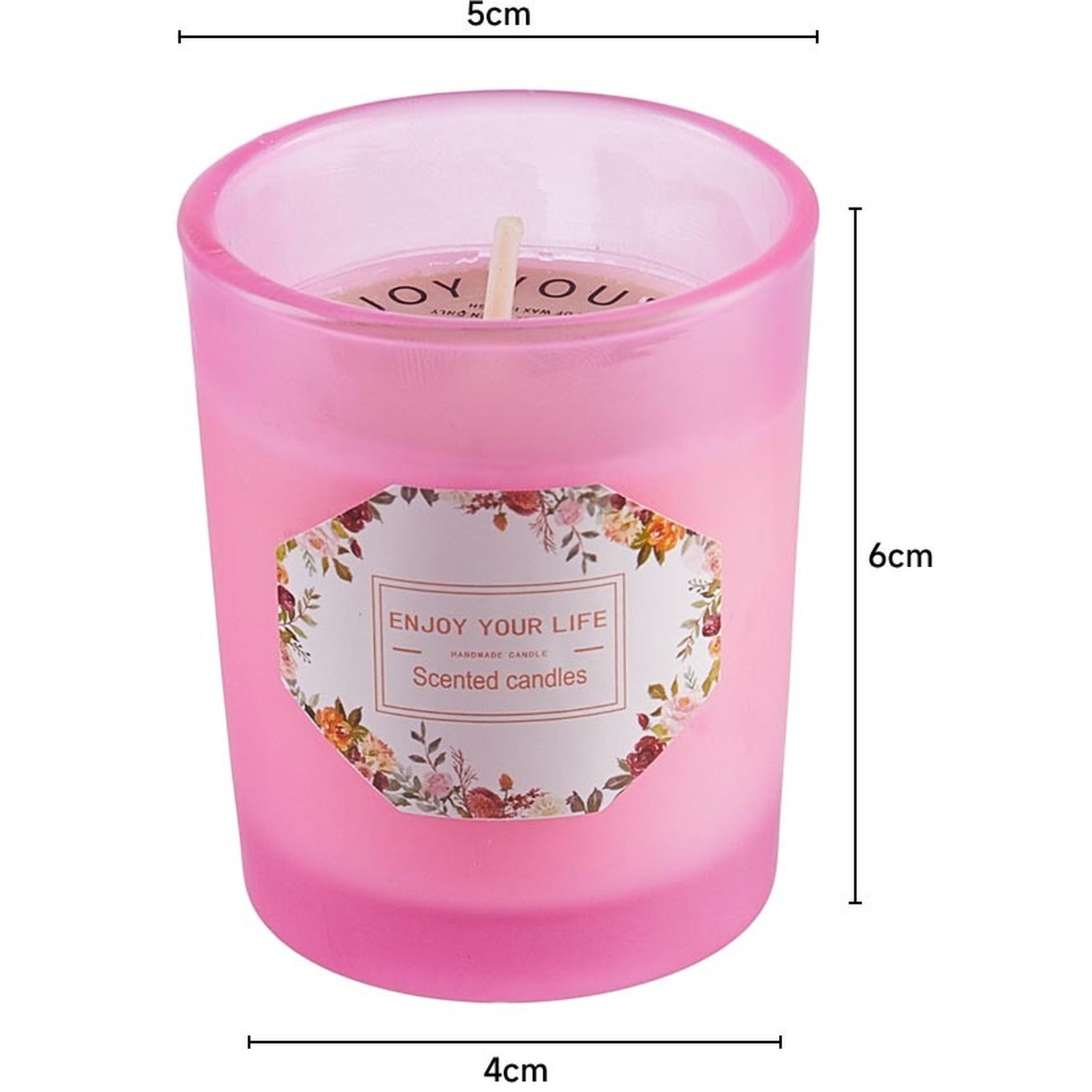 Soy Wax Scented Candle in Glass Jar