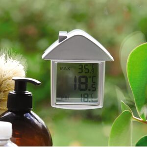 Digital Indoor or Outdoor Window Thermometer