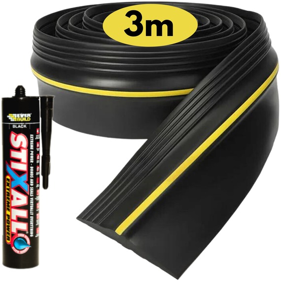 Rubber Garage Draught Excluder  