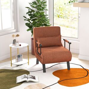 4-in-1 Convertible Single Sofa Bed