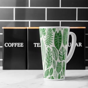 Leaves Mixed Latte Mug