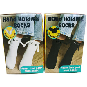 Hand Holding Socks