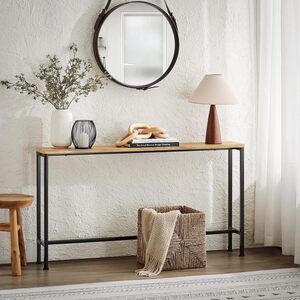 Wooden Natural / 65cm SoBuy Entryway Hall Console Table End Table shot 6567986